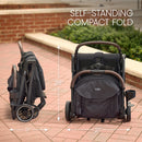 Juniper Compact Stroller with One-Hand RapidFold - Raven Black
