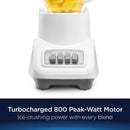 Turbo Blender, 800-Watt Food Blender, White