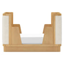 Junior Bed Conversion Kit for Bondi Boucle 4-in-1 Convertible Crib - Honey