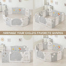 Baby Playpen - Grey