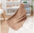 Hooded Baby Towels - 6 Layer Muslin Cotton - Large 32 x 32 Inch