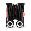 Libelle 2 Stroller - Black Frame with Candy Pink Seat