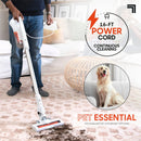 Powerslim Corded Handheld and Stick Vacuum White