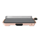 Beautiful XL Electric Griddle 12" x 22" - Non-Stick, Rose