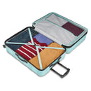 Hardside Large Checked Spinner Suitcase - Mint Green