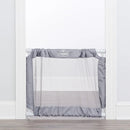 Expandable Mesh Gate - Gray/White - 28"