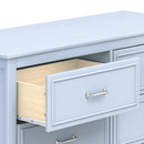 Charlie 6-Drawer Double Dresser - Powder Blue