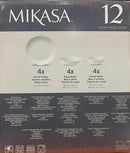 Mikasa Aspen Porcelain Dinnerware 12 Piece Set