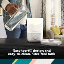 Easy-Fill Cool Mist Humidifier - White