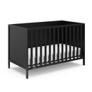 Theo 3-in-1 Convertible Crib - Black