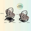 Cinnamon 2-in-1 Glider and Rocker - Hazelnut