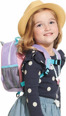 Mini Backpack with Saftey Harness - Narwhal