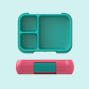 Leakproof Bento-Style Lunch Box - Bright Coral