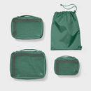 4pc Packing Cube Set - Green