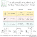 Transitional Swaddle Sack - Heathered Butterum