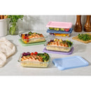 Everyday 10pc 3c Glass Meal prep Food Storage Container Set - Coastal Postcard