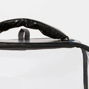 Clear Toiletry Kit and Bag - Black