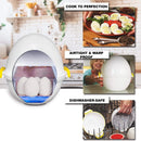 Wireless Microwave Egg Cooker - Perfectly Cooked Hard Boiled Eggs