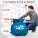 Gate Check Bag for Single & Some Double Strollers - Blue