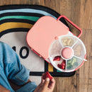 2-in-1 Bento Style Lunchbox - Watermelon Pink