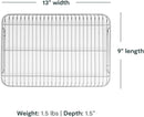 13x9” Small Cooling Rack - Stainless Steel
