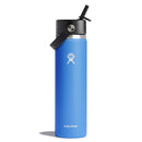 Hydro Flask 24oz Wide Mouth Flex Straw Water Bottle Cascade