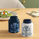 Stoneware Salt and Pepper Shaker Blue - Threshold™