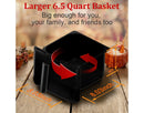 6.2QT Air Fryer Oven - Stainless Steel