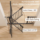 Baby Gate for Stairs and Doorways - Graphite