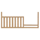 Toddler Guard Rail - Honey Wood