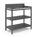 Changing Table with Water-Resistant Changing Pad - Gray