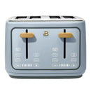 4-Slice Toaster with Touch-Activated Display - Cornflower Blue
