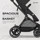 Eos 5-in-1 Travel System Stroller + Lightweight Aton G Infant Car Seat - Lava Grey
