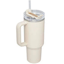40 Oz Stainless Steel Quencher Tumbler - Best Beige