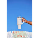 40 oz Stainless Steel H2.0 FlowState Quencher Tumbler- Brilliant White