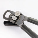 Stainless Steel Manual Can Opener - Black