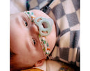 Ultra Light Silicone Pacifier - Teal/White - 2 Pack