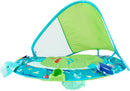 Inflatable Infant Spring Float with Canopy - Turquoise