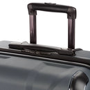 Hardside Medium Checked Suitcase - Dark Gray