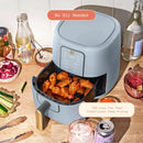 3 Qt Air Fryer - Cornflower Blue