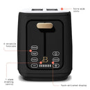 2 Slice Toaster - Black