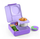 Insulated Bento Lunch Box with Leakproof Thermos - Lilac Purple
