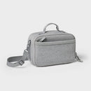 Faux Neoprene Lunch Tote - Heather Gray