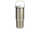 30 oz St ainless Steel IceFlow Flip Straw Tumbler Honey Talks - e.l.f