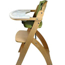 Beyond Junior Y High Chair - Natural/Olive