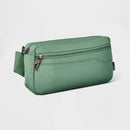 Anti-Theft Travel Hip Pack Bag - Dark Ivy