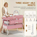 Portable Diaper Changing Station - Pink
