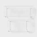 2pc Foldable Legs Metal Wire Helper Shelf Set - Brightroom™