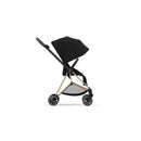 Mios 3 Stroller - Rose Gold Frame & Deep Black Seat Pack