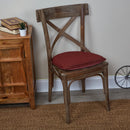 Non-Slip Kitchen or Dining Room Chair Cushions - Set of 2